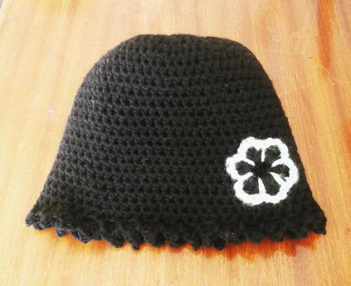 Black Hat Crochet Pattern