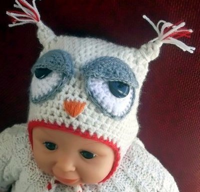 Owl Hat Easy Crochet Pattern