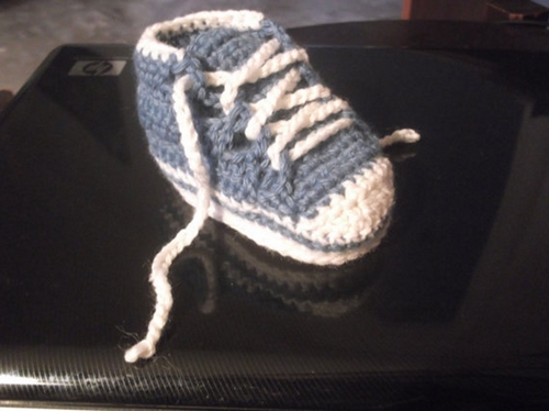Tennis Baby Booties