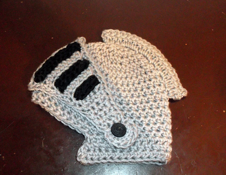 Knight Helmet / Chainmail vest / Diaper 