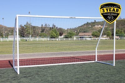 Special Coated 12' x 6' Soccer Goal, Two Nets, Youth Regulation