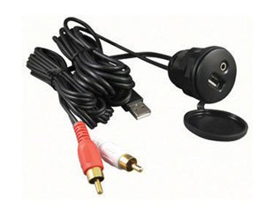 USB/3.5mm to RCA® Adapter