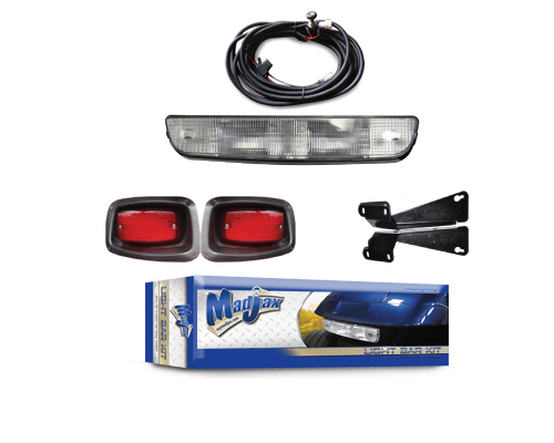 Light Bar Kit with Upgradable Harness. Will fit *E-Z-GO® *TXT® Golf Carts.