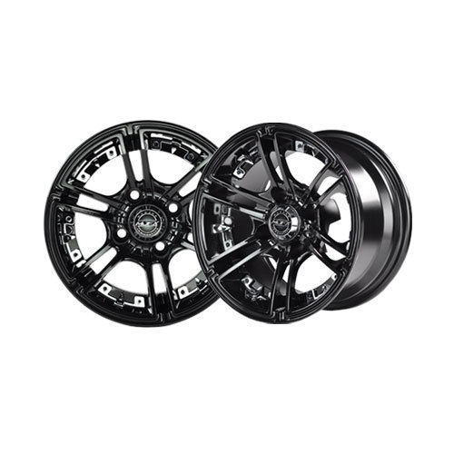 Mirage 12x7 Black Wheel with Center Cap - NO INSERTS