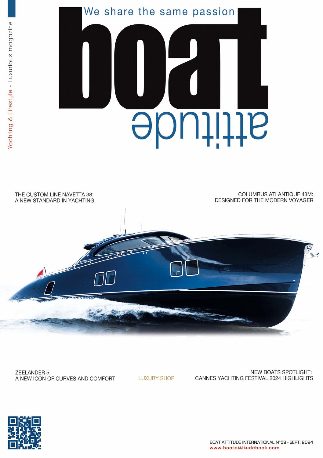 BOAT ATTITUDE N°59 - SEPT. 2024 - PRINT EDITION