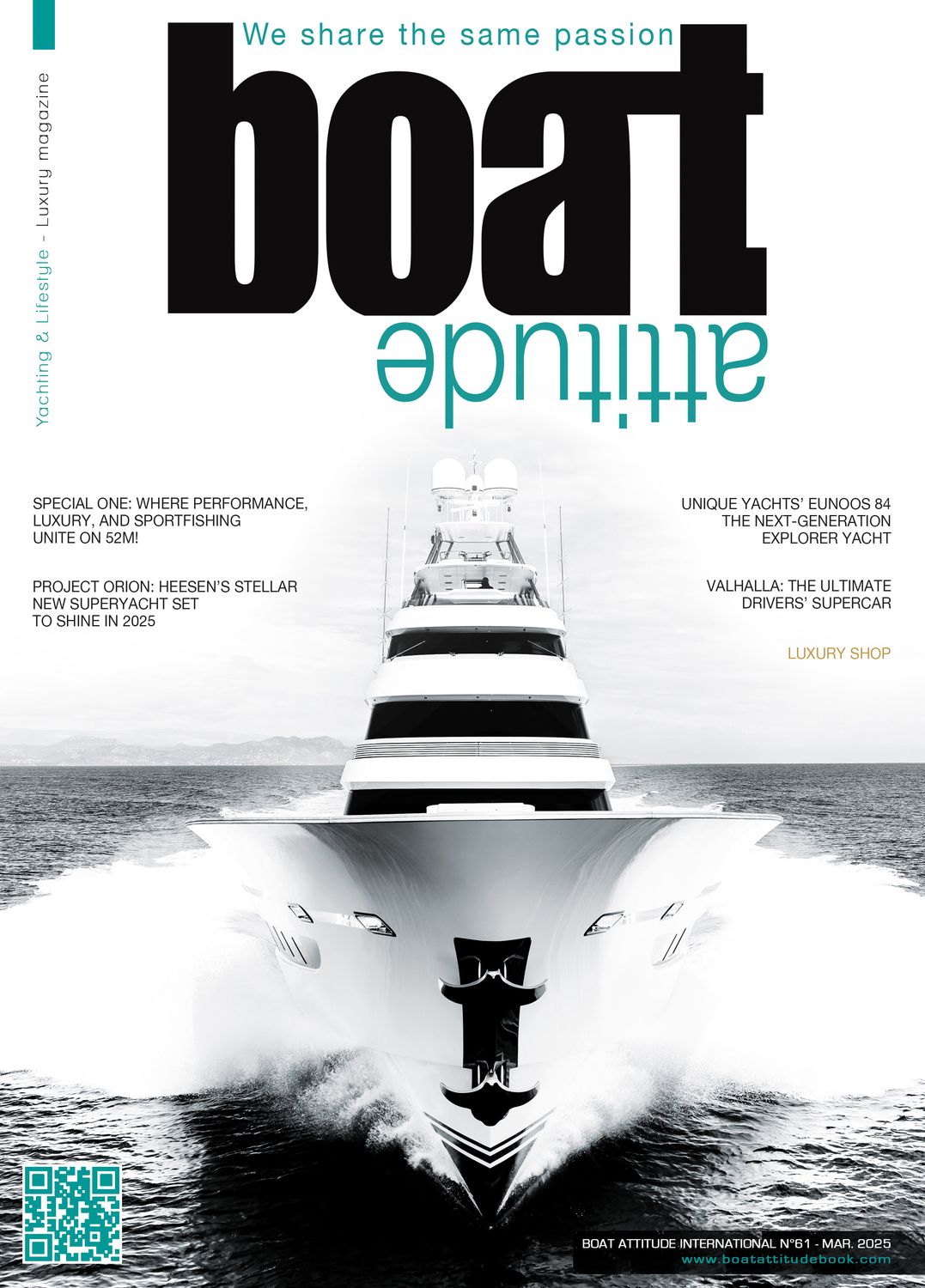 BOAT ATTITUDE N°61- MARCH 2025 - PRINT EDITION