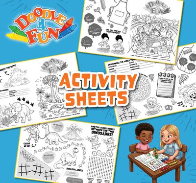 Kids Activity Sheets