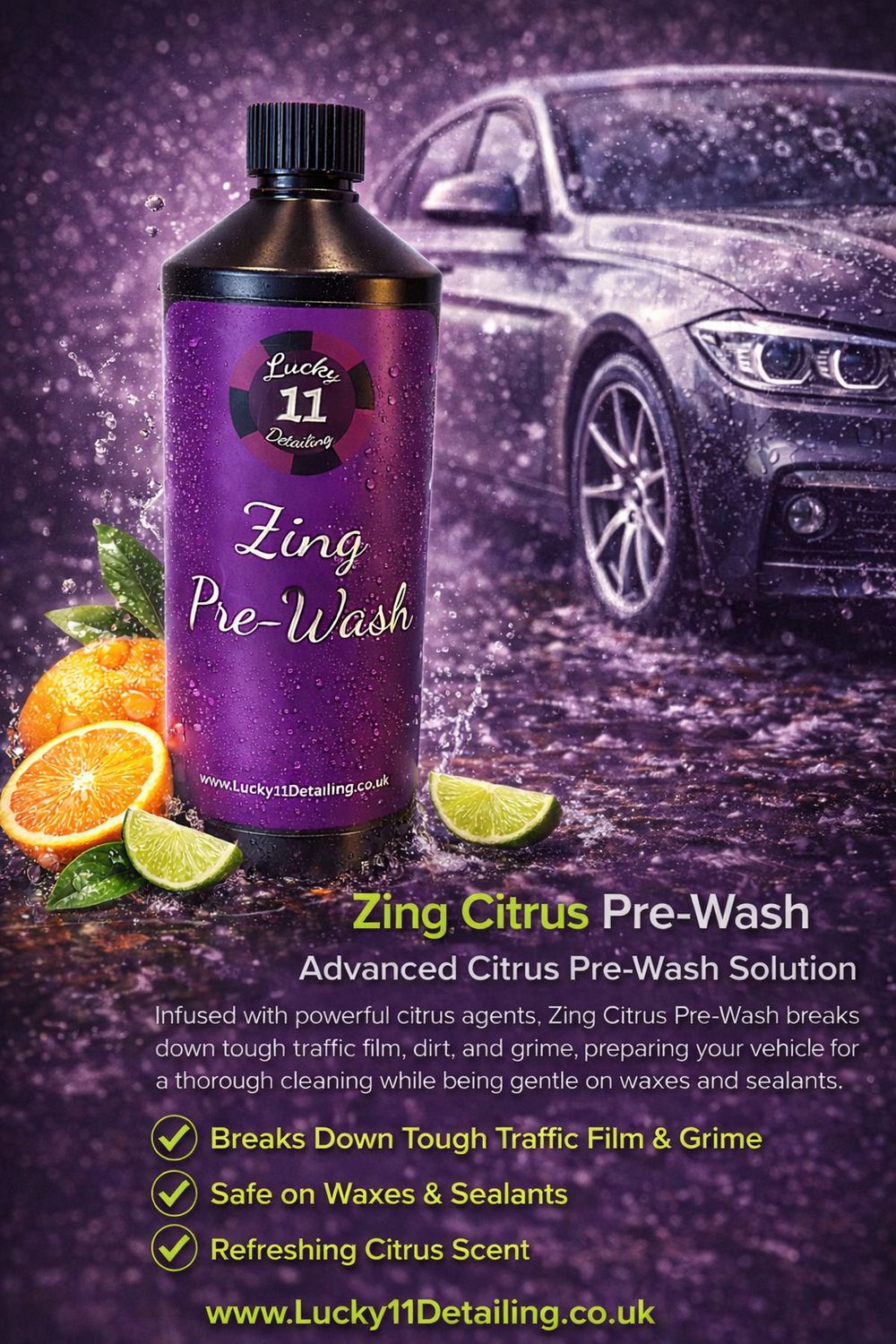 Zing Citrus Pre-Wash 500ml