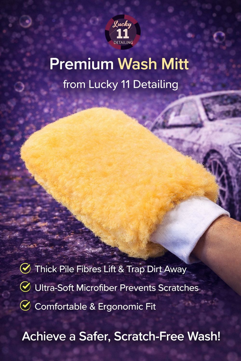Premium Wash Mitt.