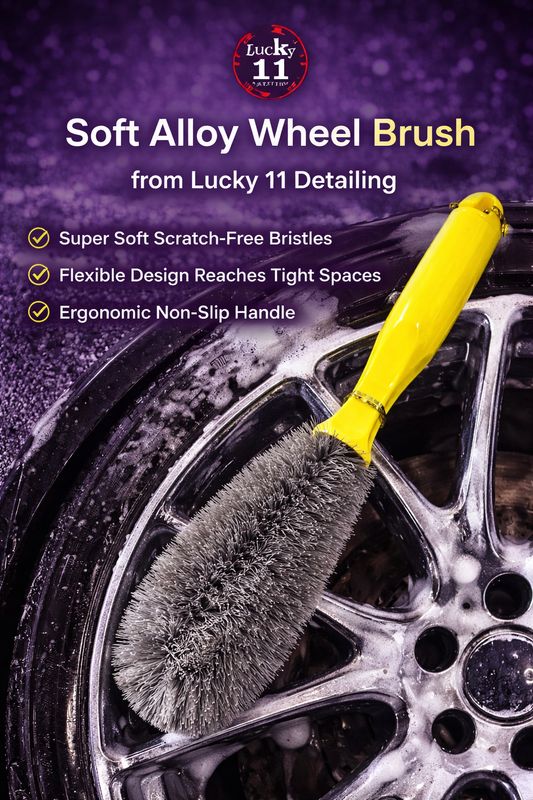 Soft Alloy Wheel Brush