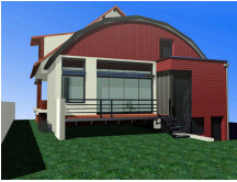 EXTENSION DE MAISON D'HABITATION TRADITIONNELLE