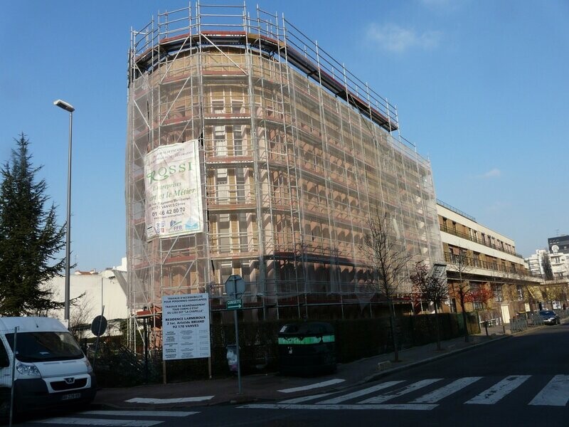 CHANTIER DE RESTAURATION CHAPELLE LARMEROUX VANVES