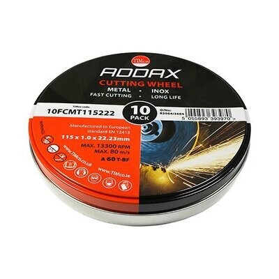 Bonded Abrasive Discs - For Cutting