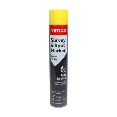 SURVEY & SPOT MARKER - YELLOW, WHITE & BLUE