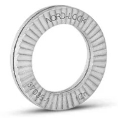 Nord-Lock steel wedge-locking washers, Delta Protekt