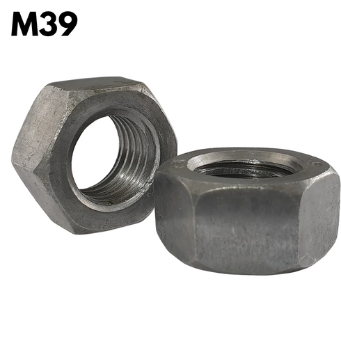 M39 Full Nut  DIN 934  - Grade 8 - Self Colour