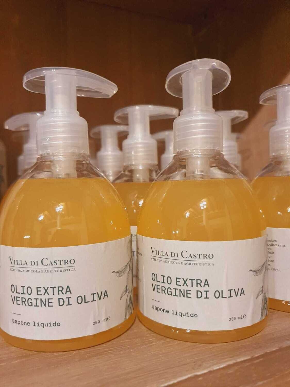Sapone liquido con olio extra vergine di oliva