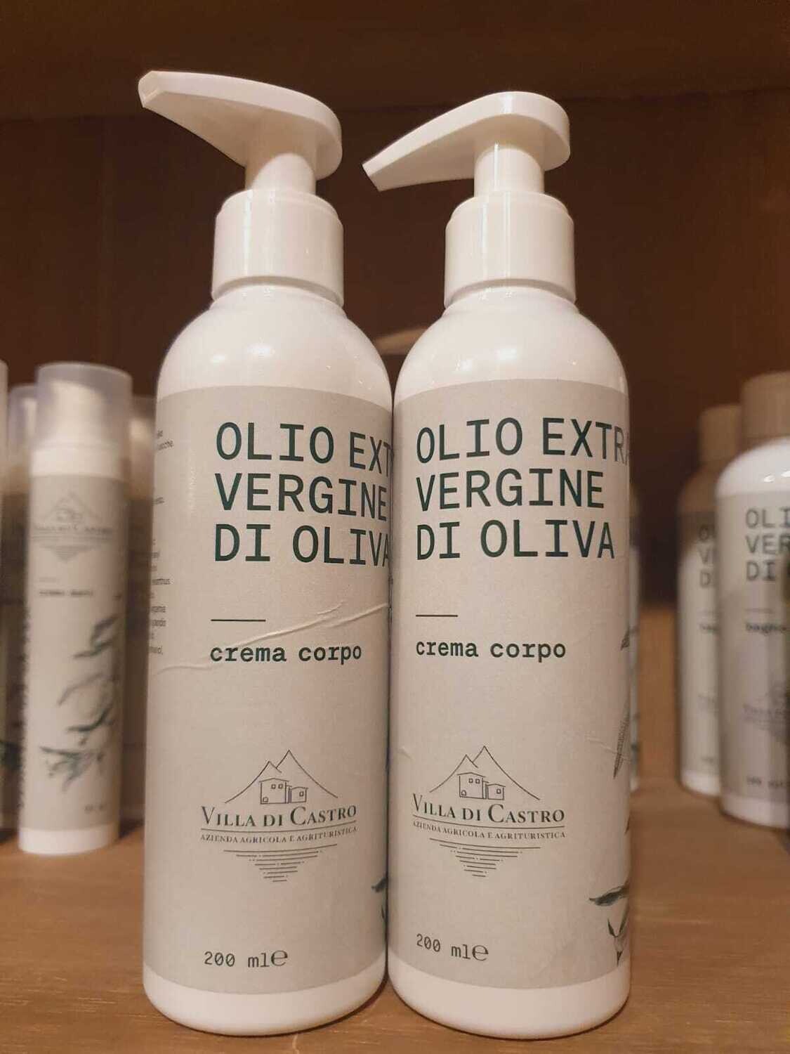Crema corpo Olio extra vergine di oliva