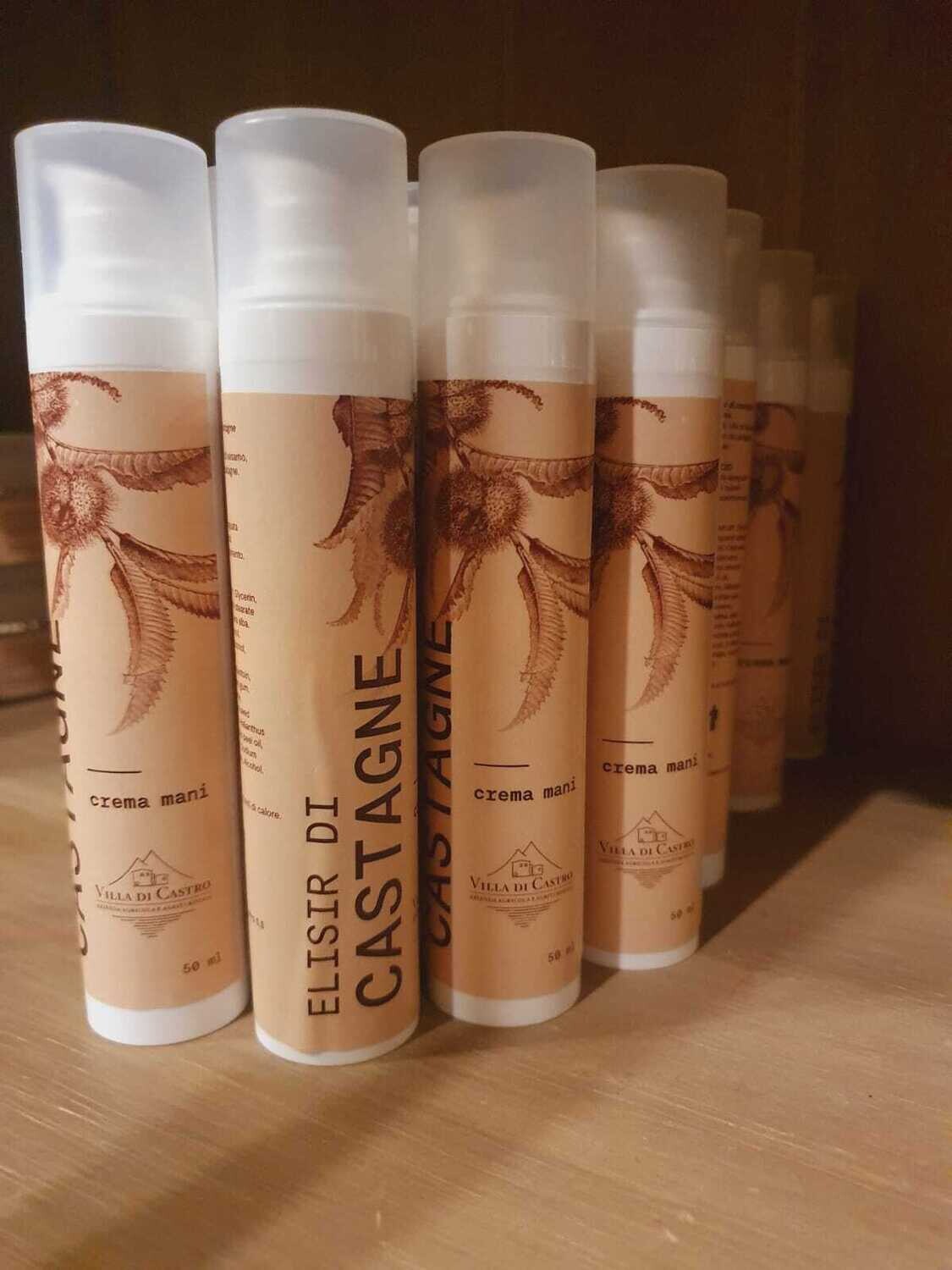 Crema mani elisir di castagne