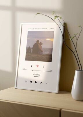 Personalized Album cover frame