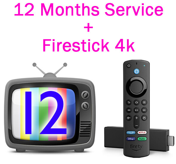 12 Months Service + Firestick