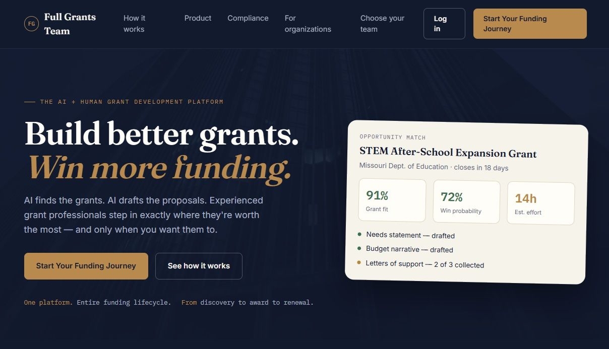 Hire a Full Grant Team