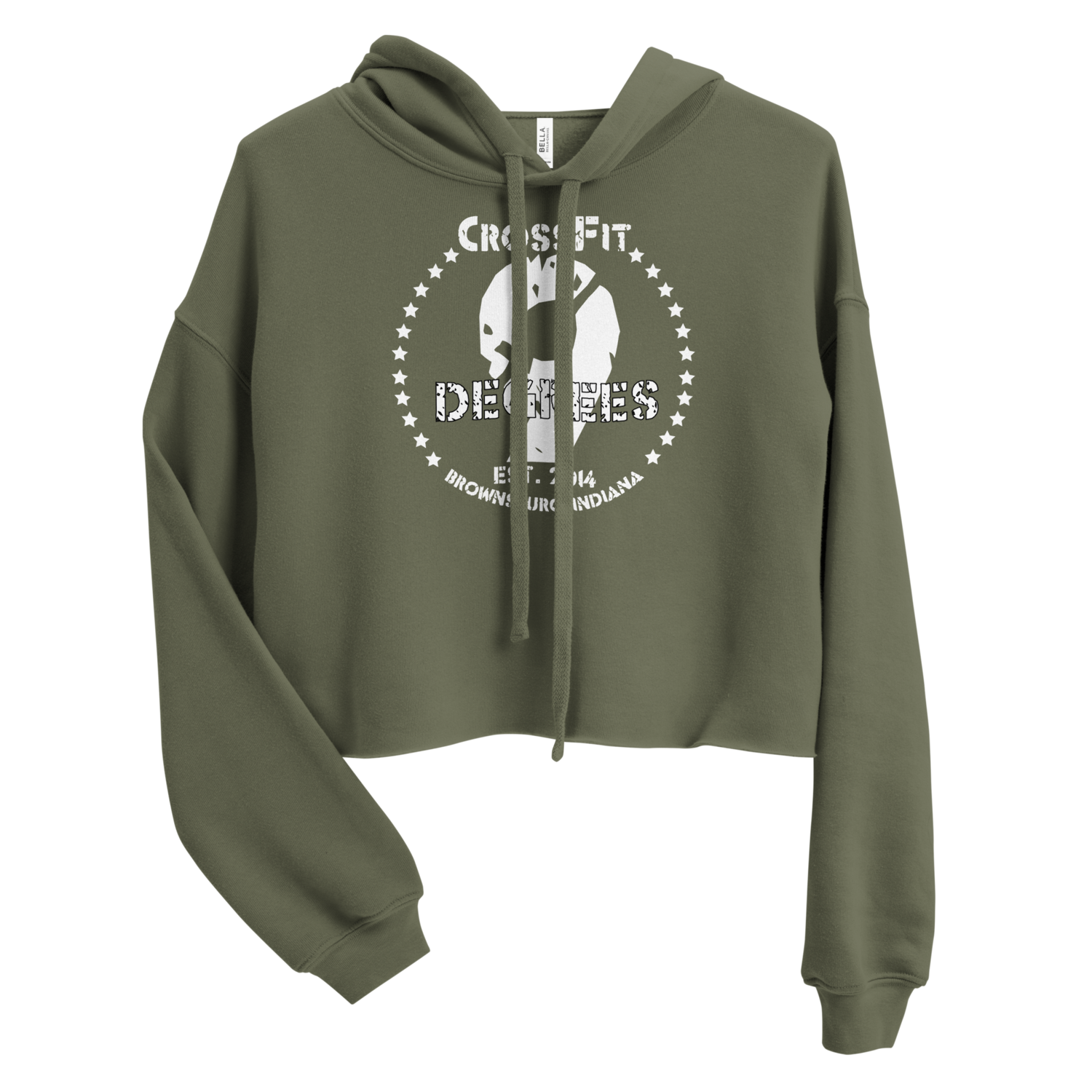 Cropped Pullover Hoodie