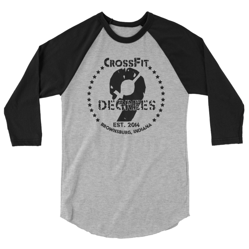 Unisex 3/4 Length Baseball tee