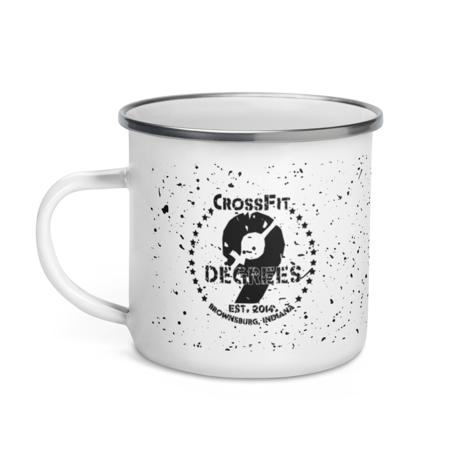 Speckled Enamel Camping Mug