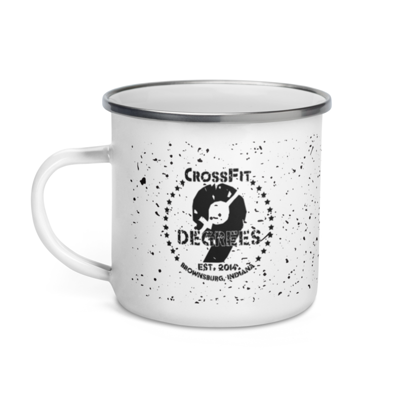 Speckled Enamel Camping Mug