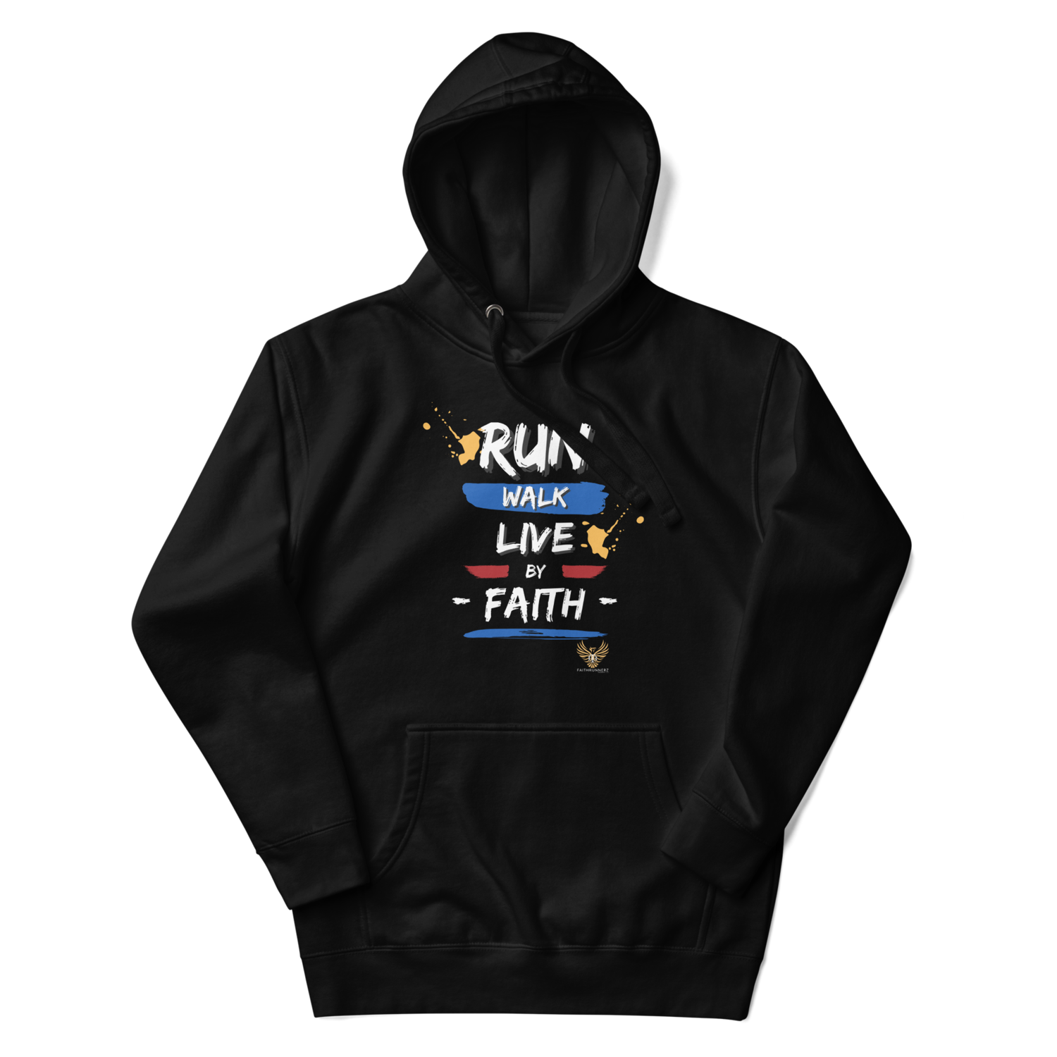 "Run, Walk, Live By Faith" Hoodies