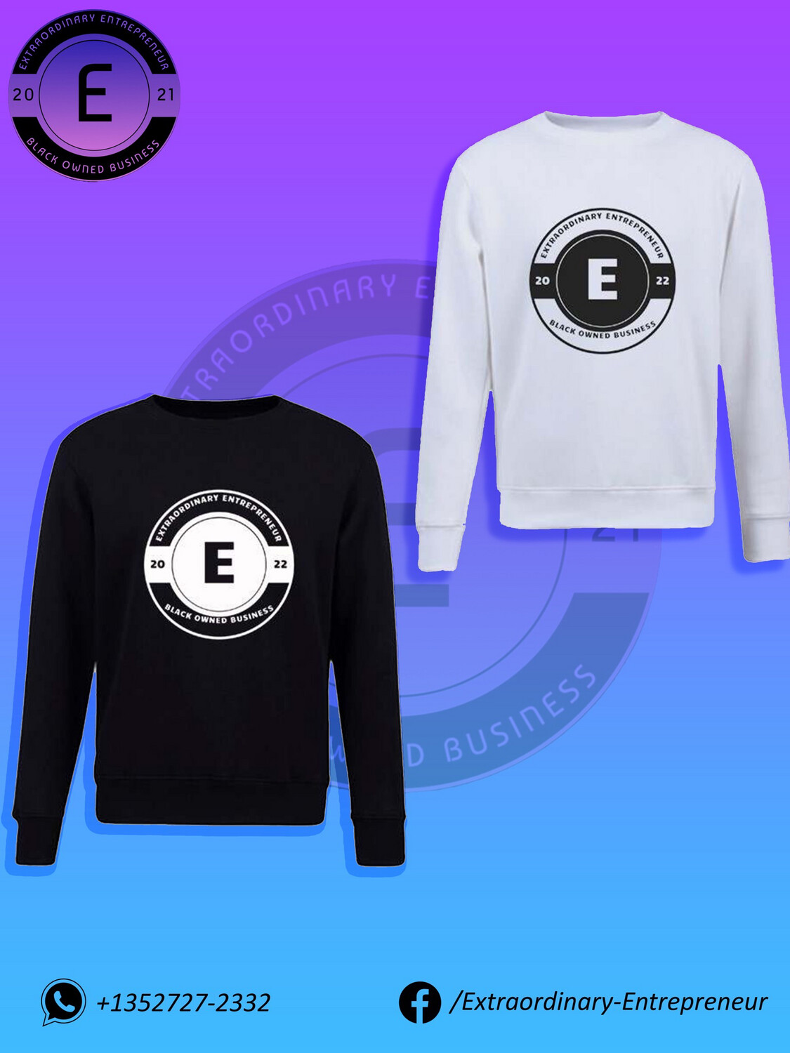 Extraordinary Entrepreneur Logo Long Sleeve