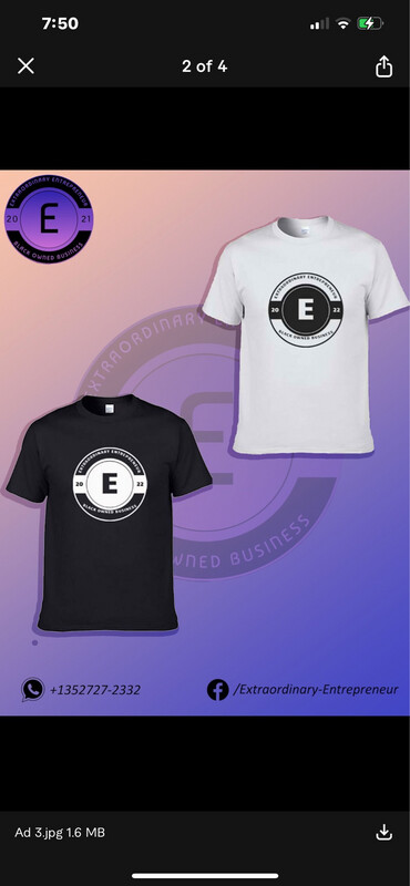Extraordinary Entrepreneur Logo Short Sleeve