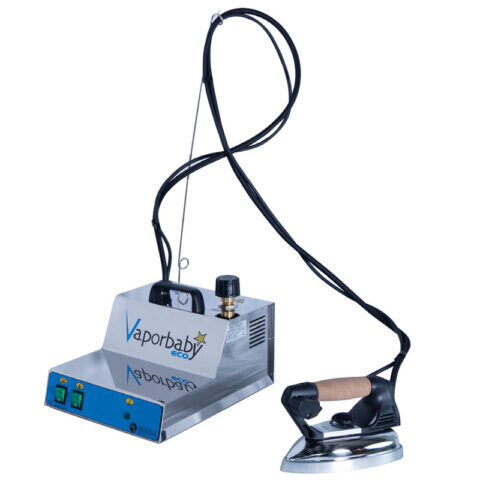 Vaporbaby Eco Inox con caldaia da 2,2 L e ferro da stiro