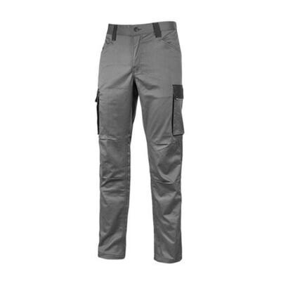 Pantaloni elasticizzati Crazy col.grey iron U-Power