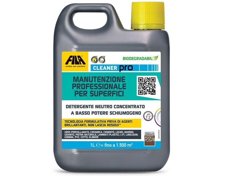 Detergente per manutenzione professionale di superfici lt.1 Cleaner Pro Fila