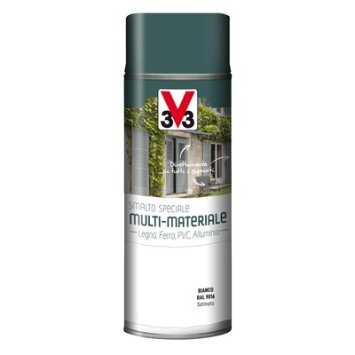 Smalto speciale Multimateriale 4 in 1 spray 400ml V33