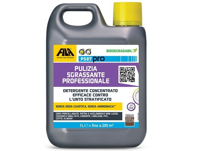 Detergente sgrassante concentrato lt.1 PS87PRO Fila