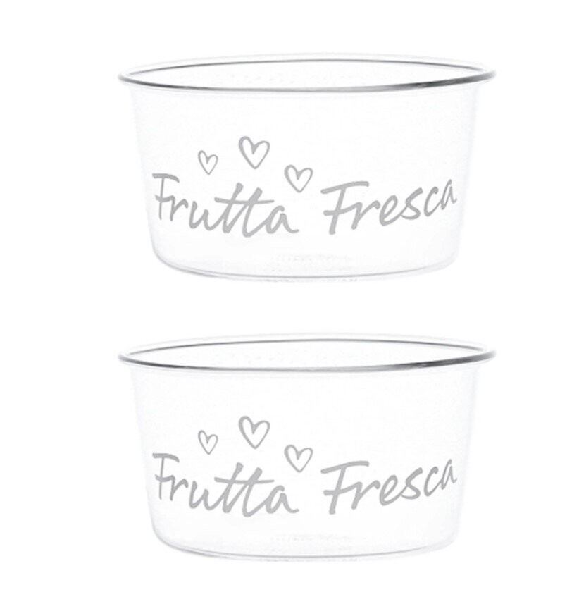 Set 2 coppette frutta Frutta Fresca Simple Day