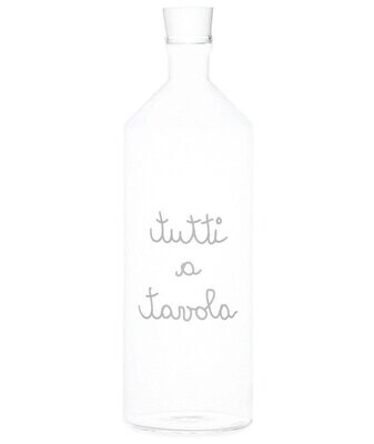 Bottiglia in vetro borosilicato lt.1,4 Tutti a Tavola Simple Day
