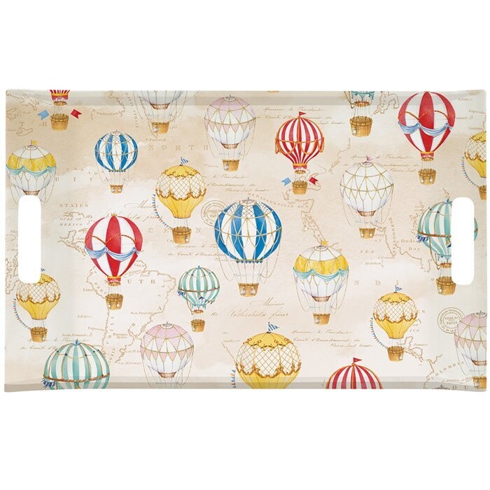 Vassoio in melamina 47x31 Air Balloons Easy Life