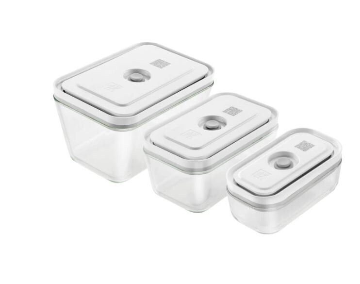 Set contenitori vetro S-M-L pz.3 Fresh & Save Zwilling