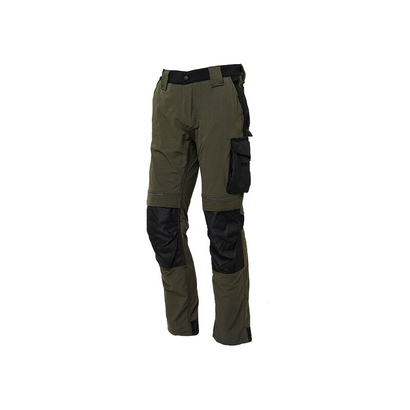 Pantaloni stretch col.dark green Atom U-Power