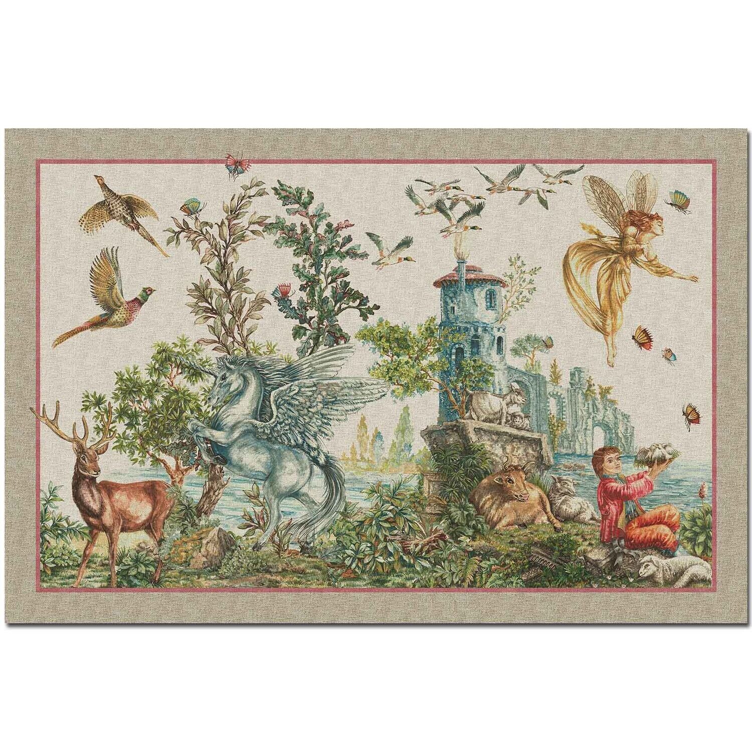 Tappeto Fabuleux Tip Tapp Tessitura Toscana Telerie