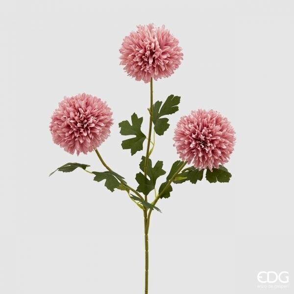 Ramo Dalia Ponpon col.rosa antico h.65 Edg Enzo De Gasperi