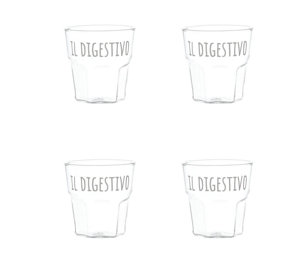 Set 4 bicchierini Il Digestivo cl.13 Simple Day