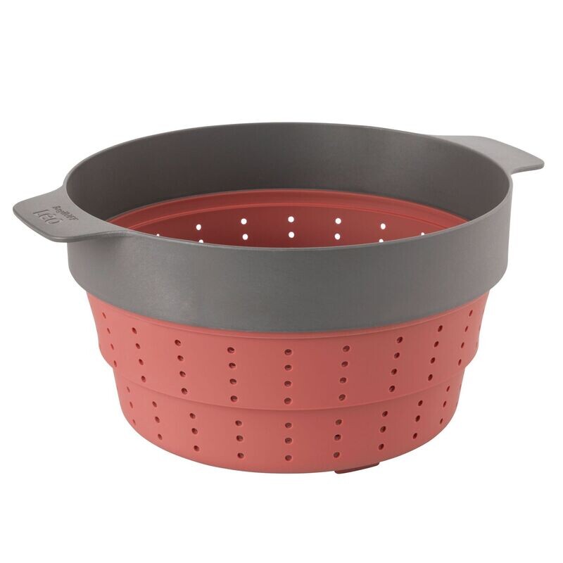 Scolapasta e cestello 24 cm Shadow Leo Berghoff