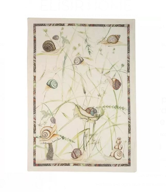 Canovaccio lino 50x70 Filoderba bordeaux Tessitura Toscana Telerie