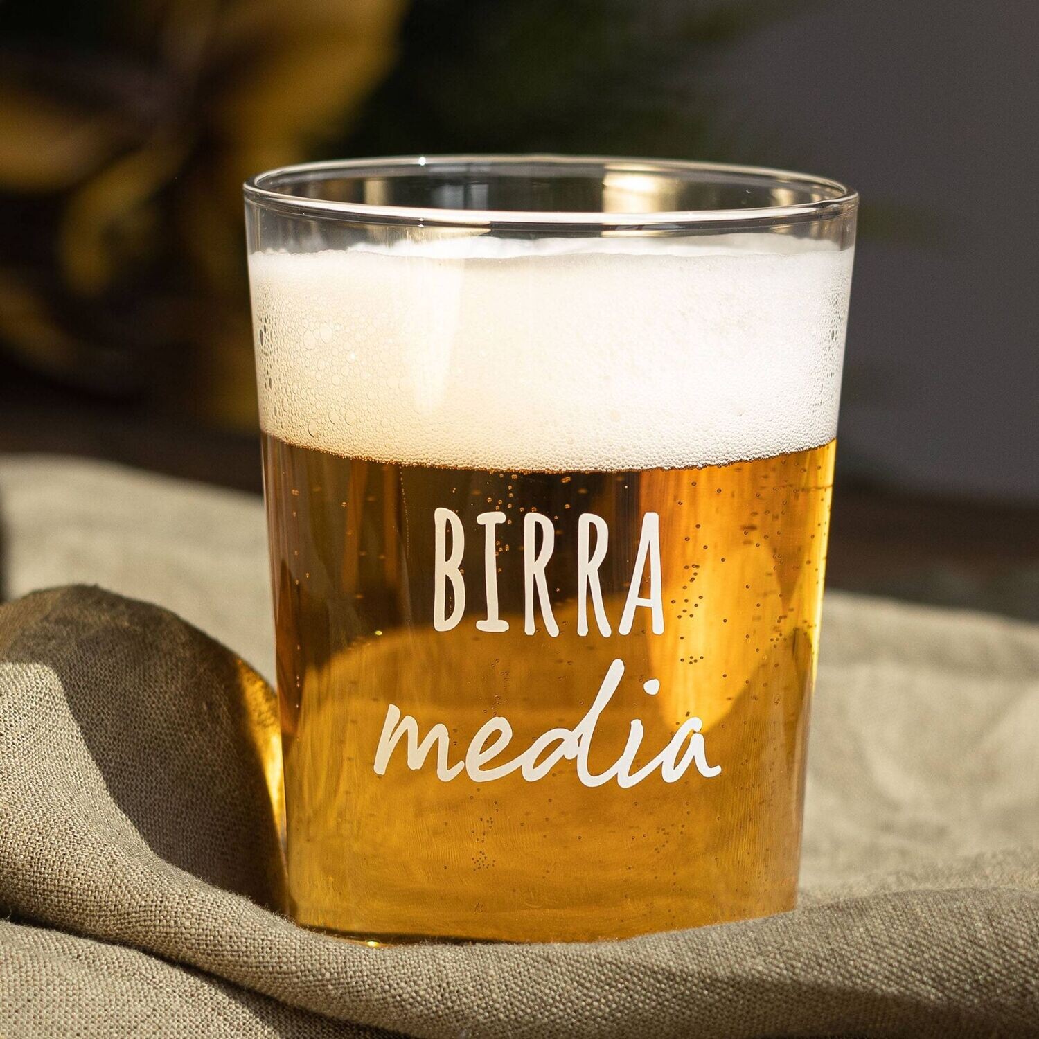 Set 6 bicchieri da birra in vetro Birra Media 50cl Simple Day