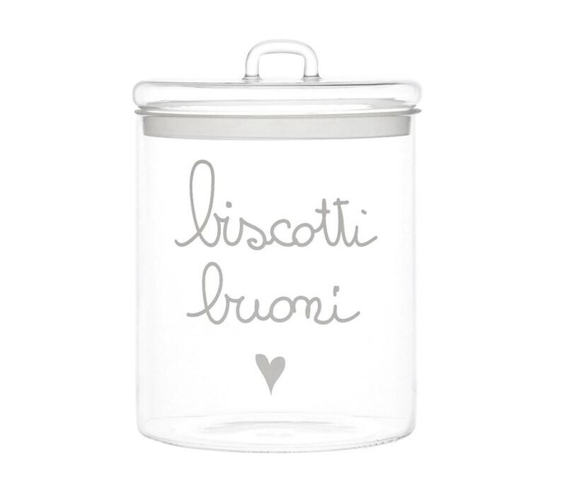 Barattolo in vetro borosilicato d.15 Biscotti Buoni Simple Day